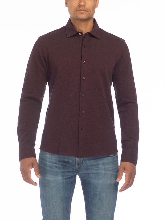 Modern English Long Sleeve Heather Knit