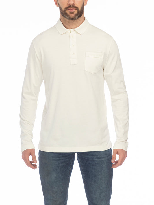 Modern English Long Sleeve Polo